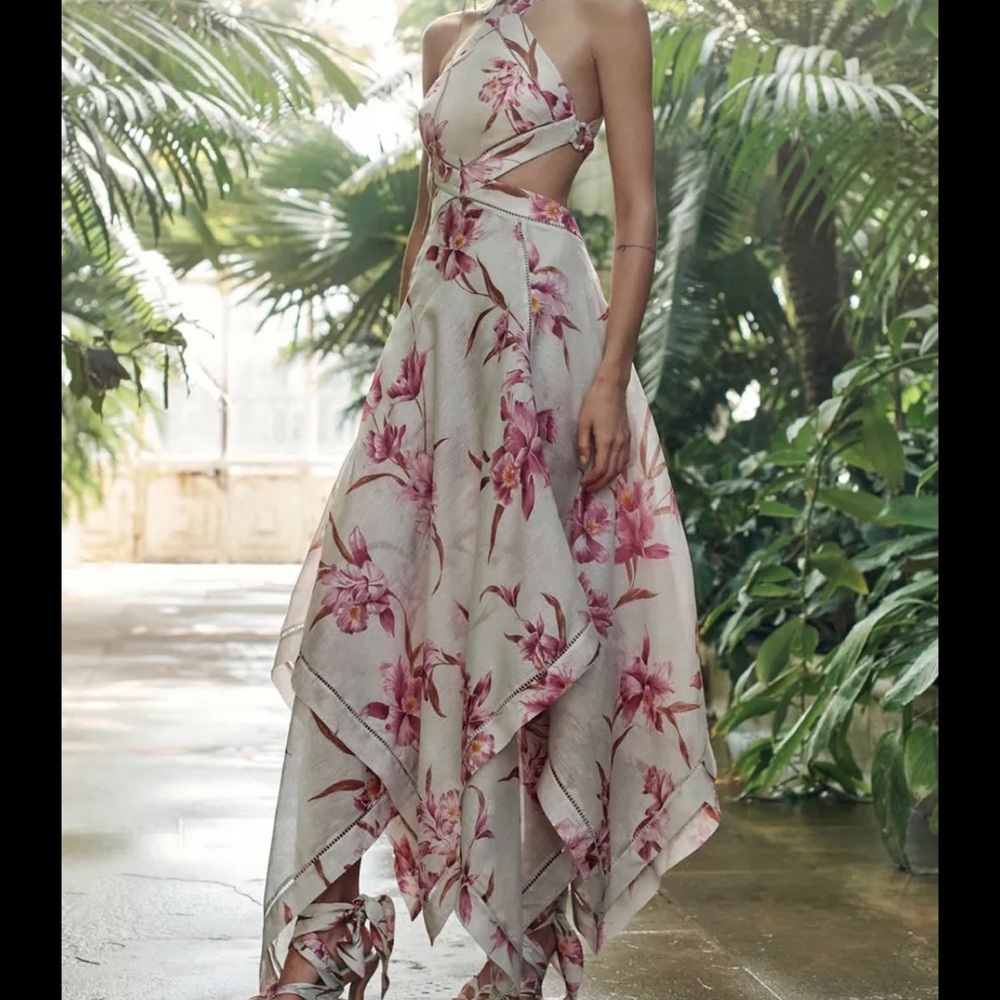 Zimmerman Orchid Corsage Dress